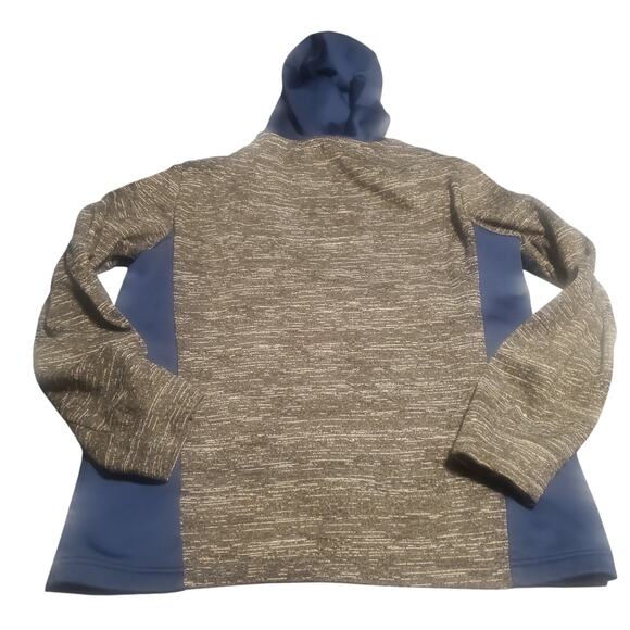 Toronto Maple Leafs Size M Fanatics Charcoal Space-Dye Pullover Hoodie NHL FLAW - Picture 4 of 7